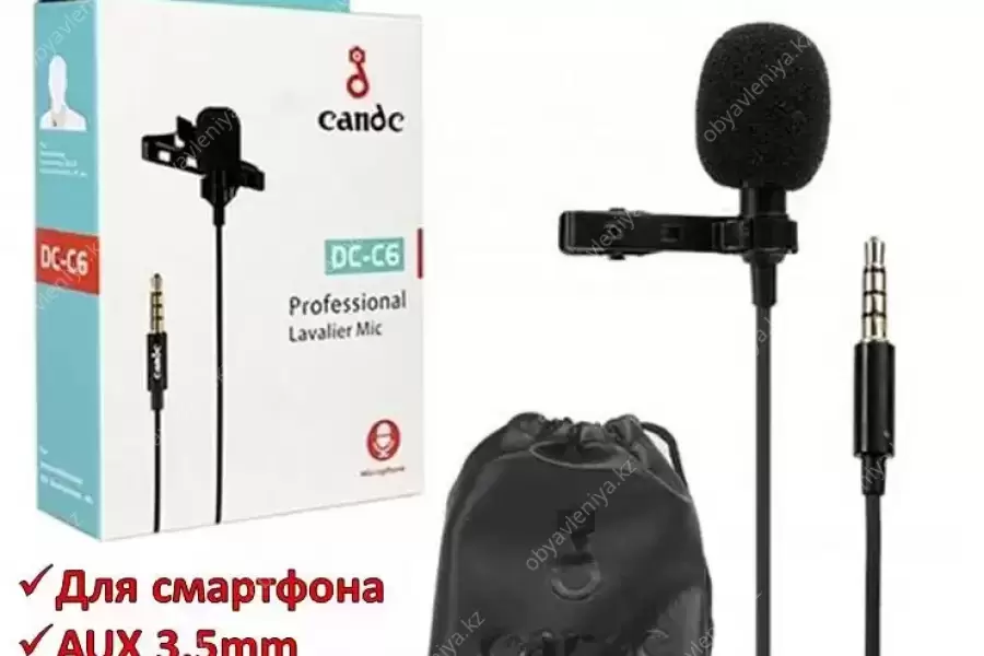 Продам петличный микрофон для смартфона с разъемом