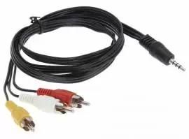 Продам AV – 3RCA (тюльпан) кабель 1,5м 