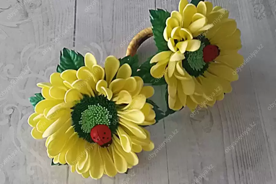 Резиночки для волос из фоамирана (7 расцветок)