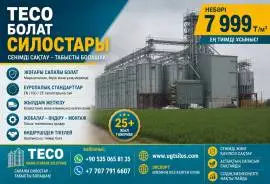 TECO СТАЛЬНЫЕ СИЛОСЫ. TECO СТАЛЬНЫЕ СИЛОСЫ.