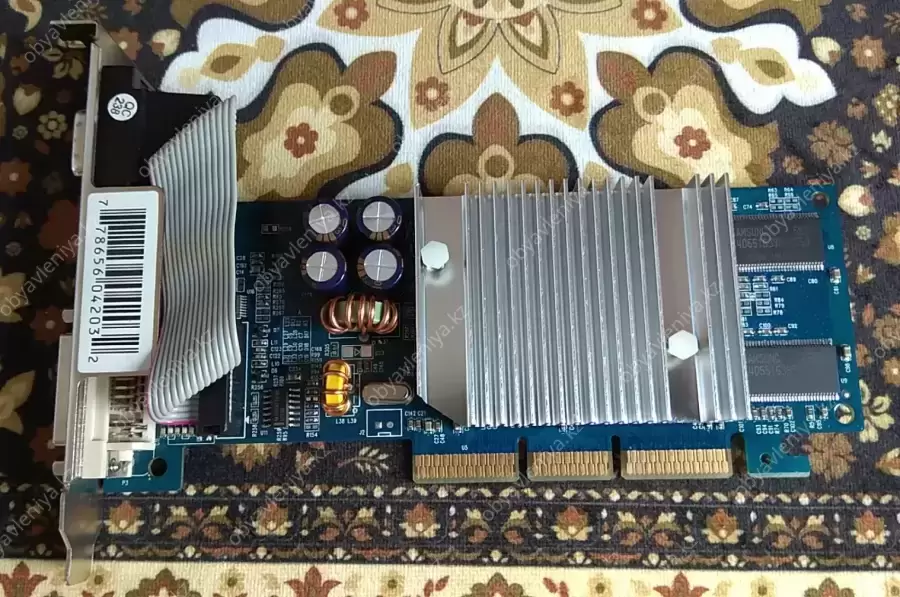 AGP видеокарта NVIDIA GeForce FX5200LE 128MB 64bit