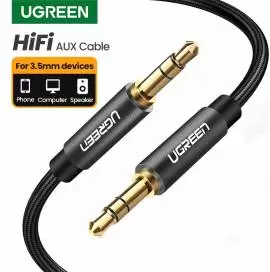 UGREEN Hi-Fi AUX кабель 3,5 мм (50 см) Аудио кабел