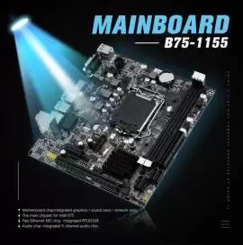 Материнская плата 1155 B75 SATA 3 USB 3.0 DDR3 HDM