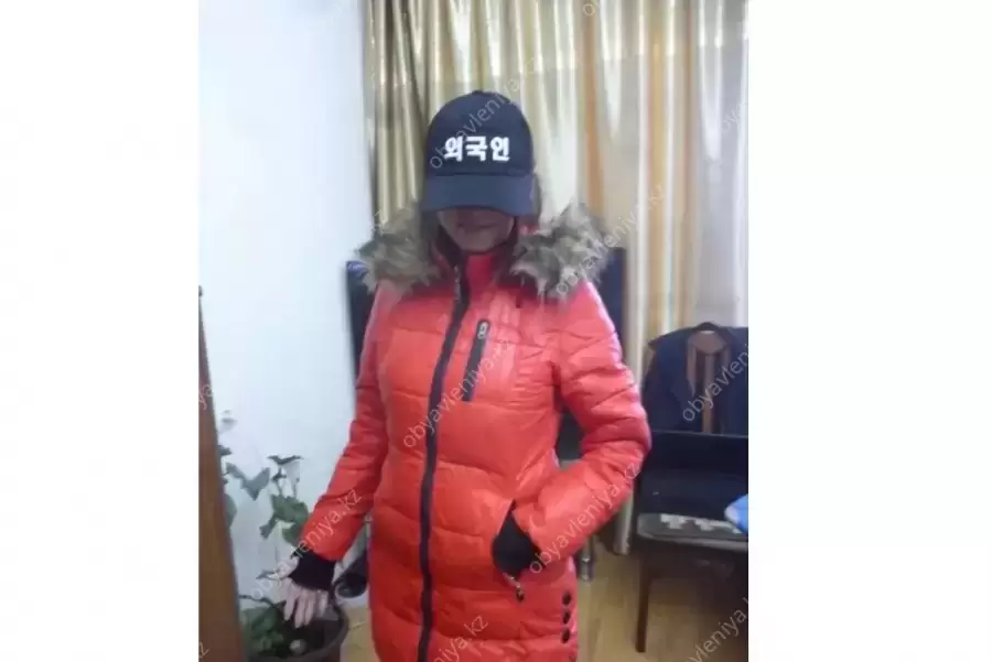 Куртка пуховик женская