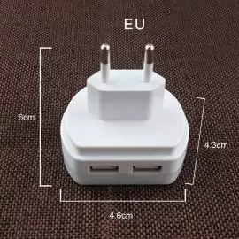 Ночник LED + двойное USB зарядное устройство