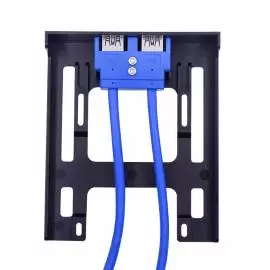 Двухпортовый хаб USB 3.0 на переднюю панель в отсе