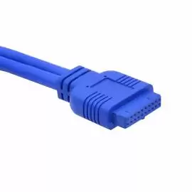 Двухпортовый хаб USB 3.0 на переднюю панель в отсе
