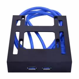 Двухпортовый хаб USB 3.0 на переднюю панель в отсе