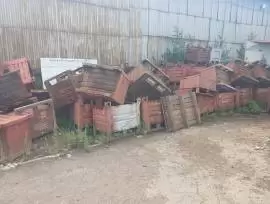 Тара, ящики, мульды, металлические 800х650х600мм Тара, ящики, мульды, металлические 800х650х600мм