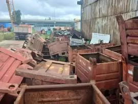 Тара, ящики, мульды, металлические 800х650х600мм Тара, ящики, мульды, металлические 800х650х600мм