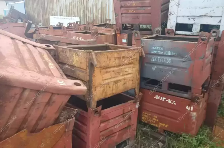 Тара, ящики, мульды, металлические 800х650х600мм