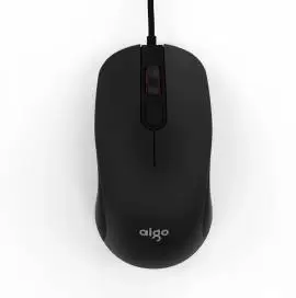 Бесшумная мышь проводная Aigo 4D USB мышка компьют